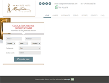 Tablet Screenshot of hotelmaestrale.com